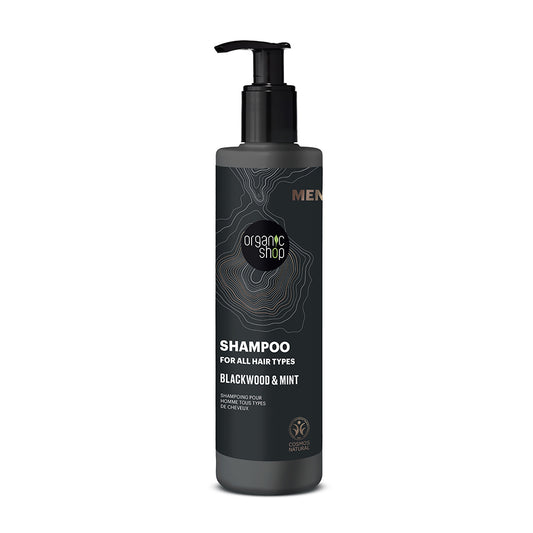 Organic Shop Men Blackwood & Mint šampoon